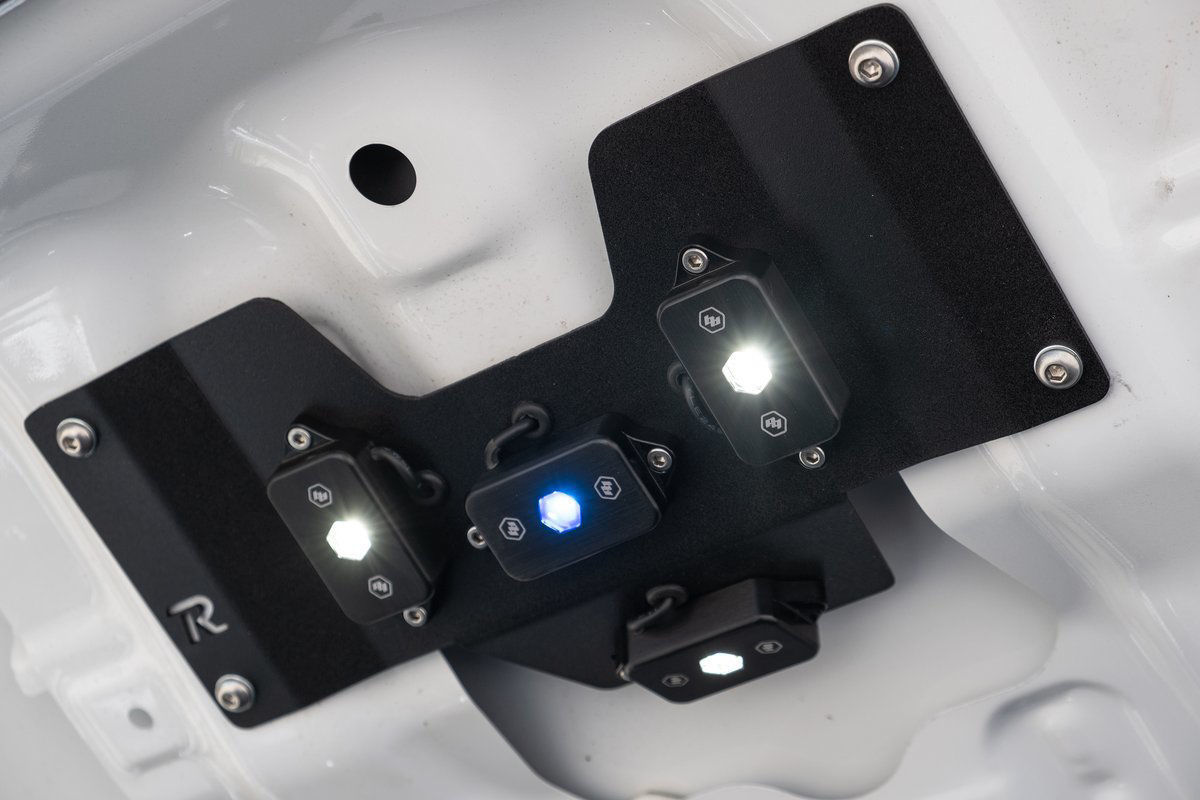 2nd & 3rd Gen Hood Light Bracket Demello Offroad
