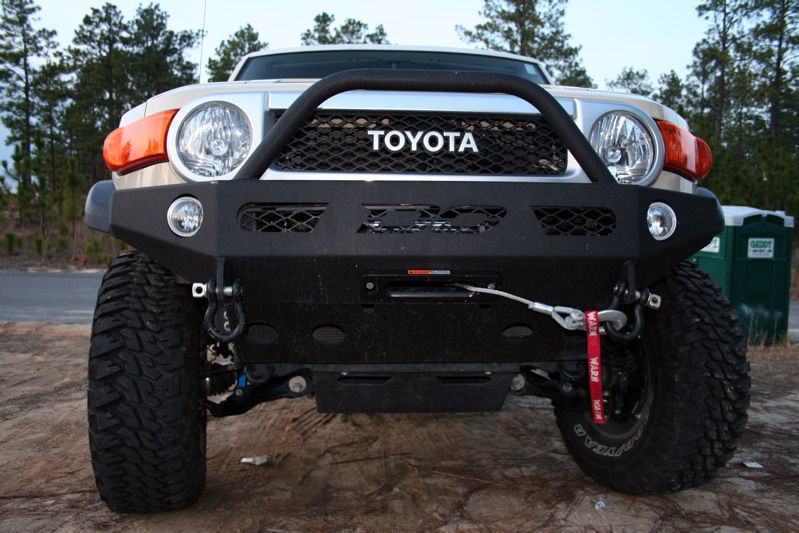 DEMELLO OFF-ROAD FJ SINGLE HOOP FRONT BUMPER - Demello Offroad