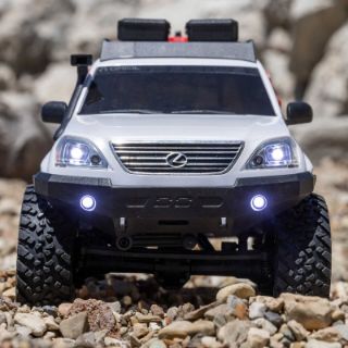 Picture of Axial SCX24 Lexus GX 470 1/24 4WD RTR Scale Mini Crawler (Silver) w/2.4GHz Radio, Battery & Charger